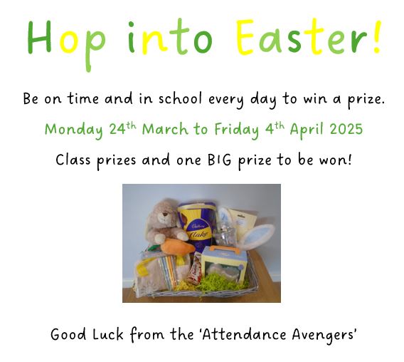 Image of Easter Attendance Challenge - Hop into Easter