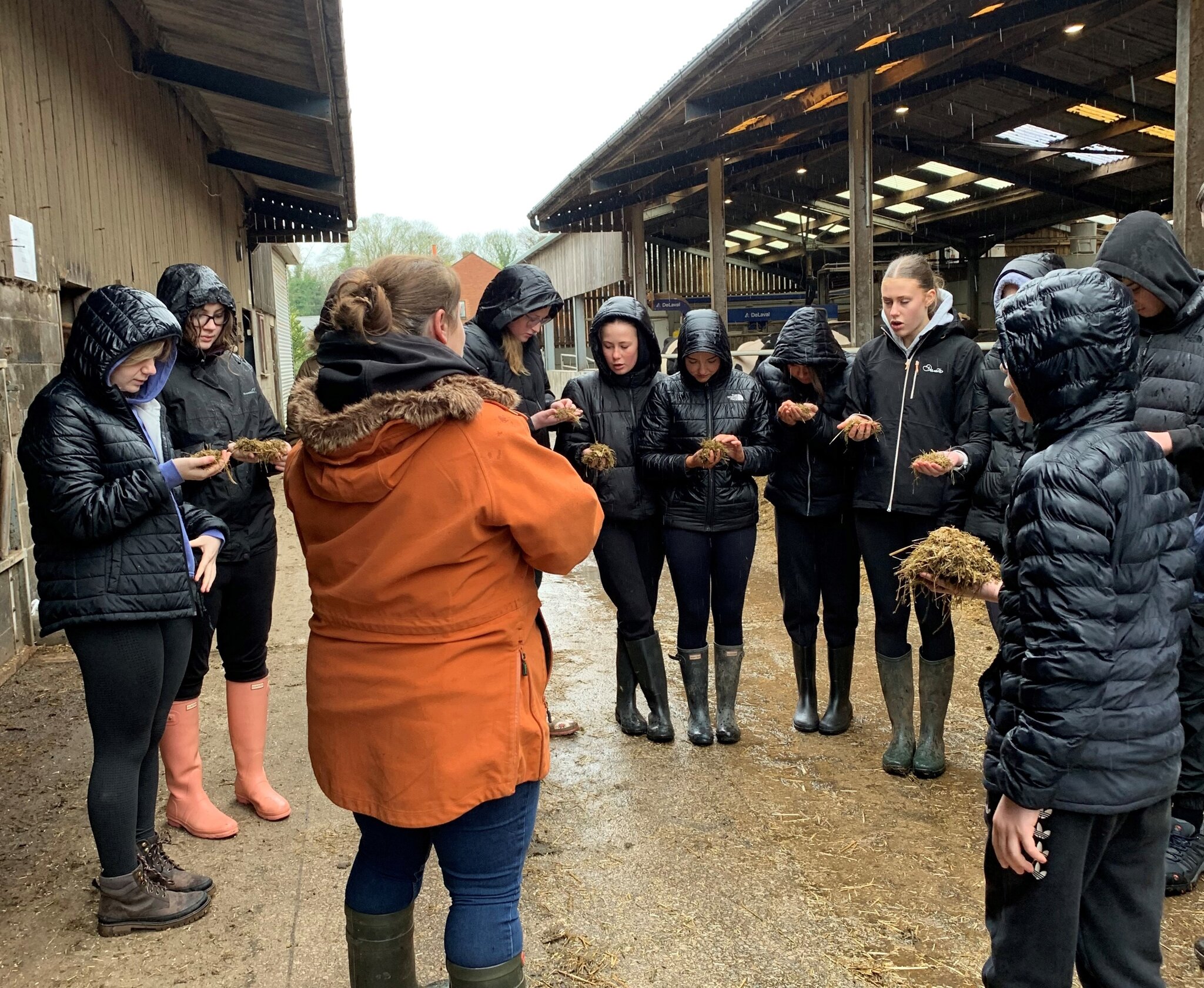 Image of Year 9 Food Trip to Home Farm in Croston