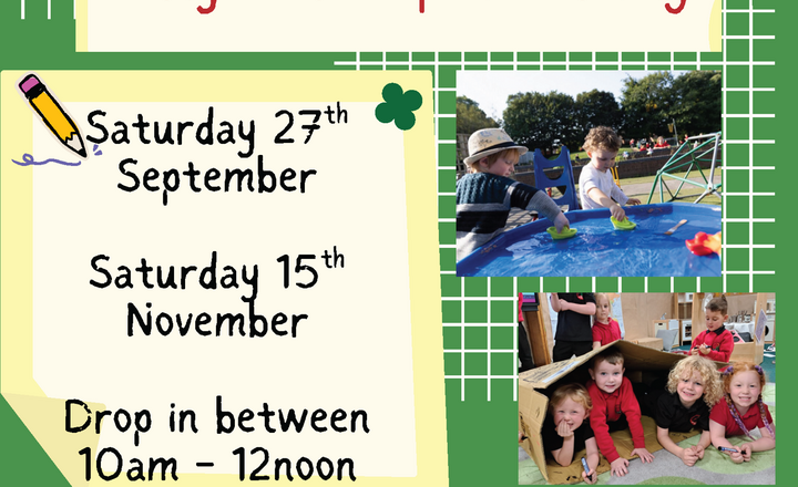 Image of Places for 2-year-olds at our Pre-School
