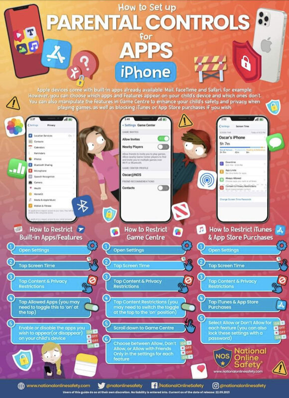 Parental controls support for your child's phone Blackpool Gateway