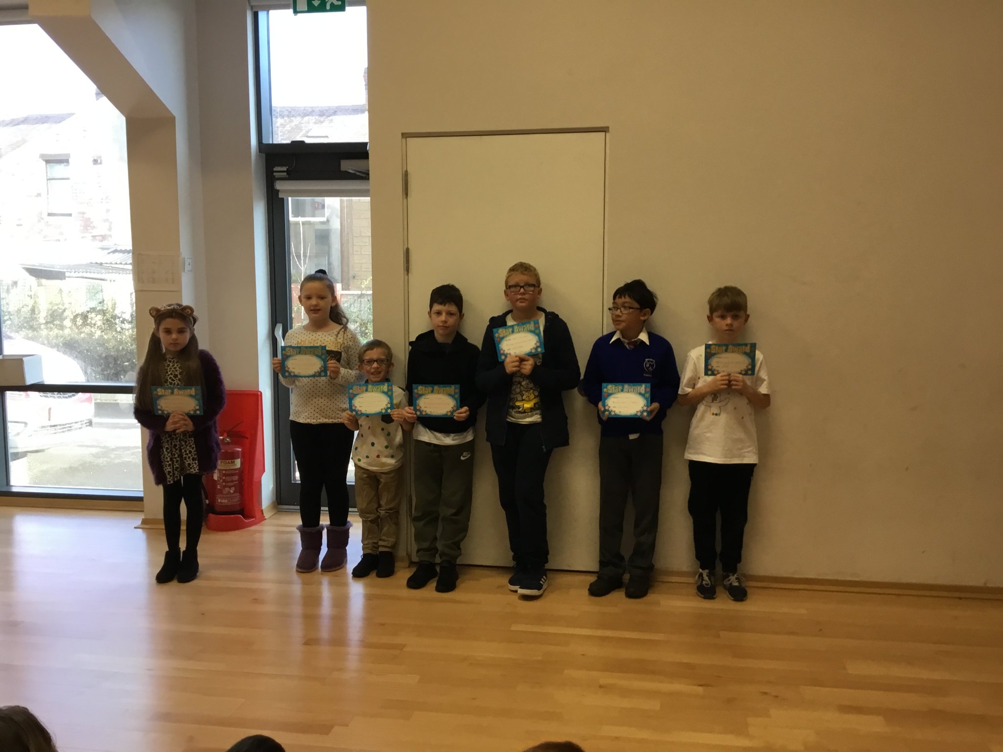 Image of Achievers Assembly  Winners Friday 15th November. Well done! 