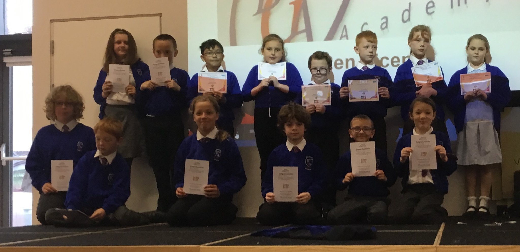 Image of Achievers Assembly  Winners from 17th June 