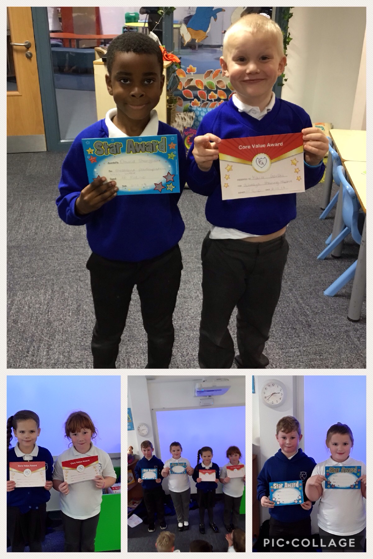 Image of KS1 Achievers Assembly Winners Friday 6th December. Well done! 