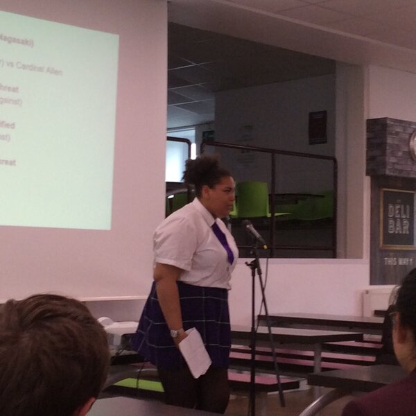 Image of Year 9 debating team