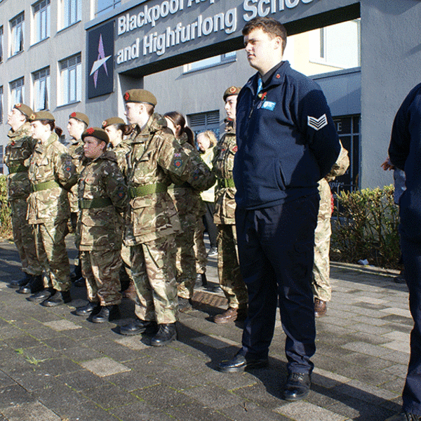 Image of Remembrance Day at Aspire