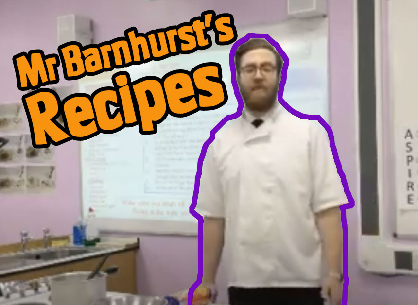 Image of Cook like Mr Barnhurst!