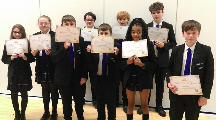 Image of Young Writers competition winners
