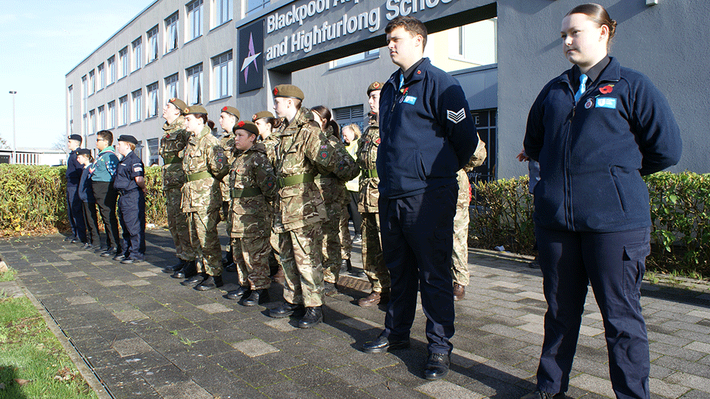 Image of Remembrance Day at Aspire