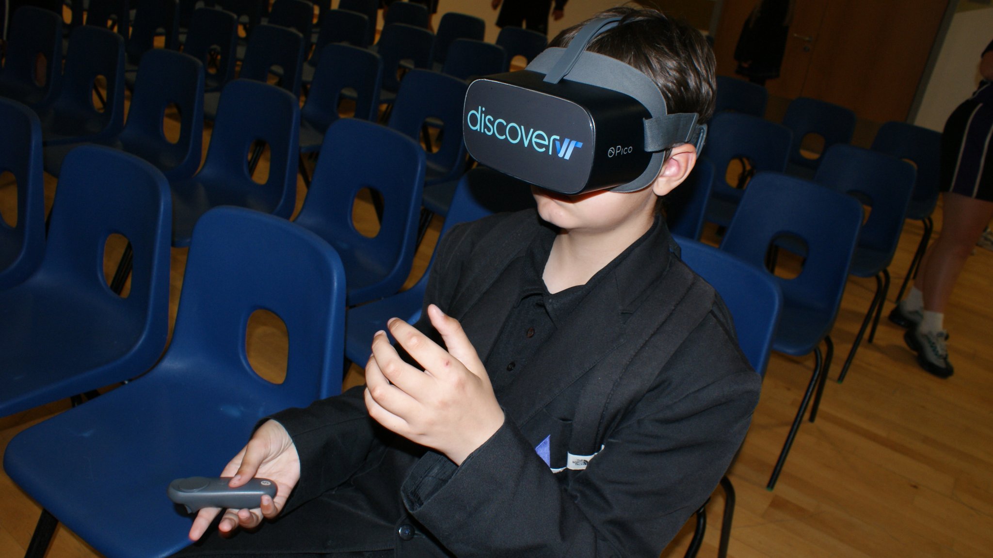 Image of VR headset experience