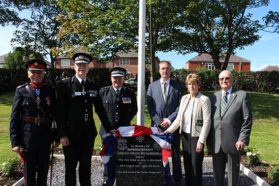 Image of Memorial Garden Dedication Ceremony