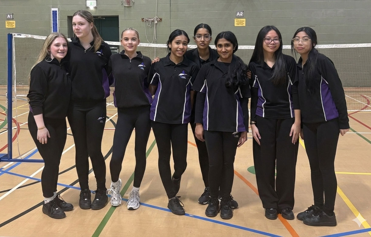 Image of Badminton winners!