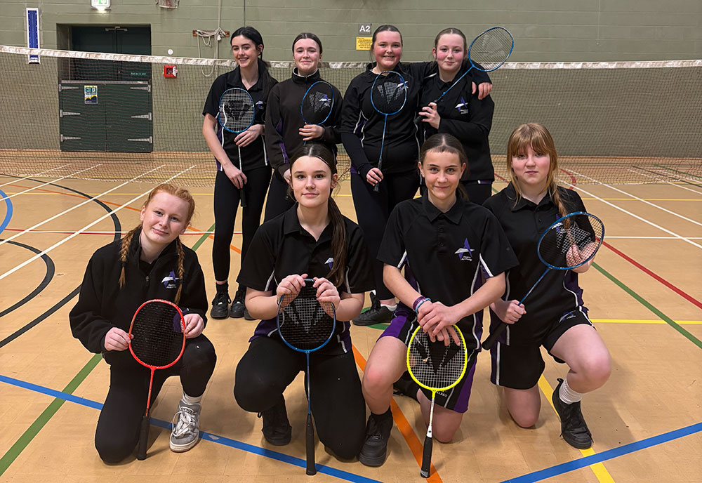 Image of Year 8 Badminton tournament