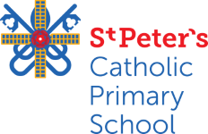Logo of St Peter's Catholic Primary School