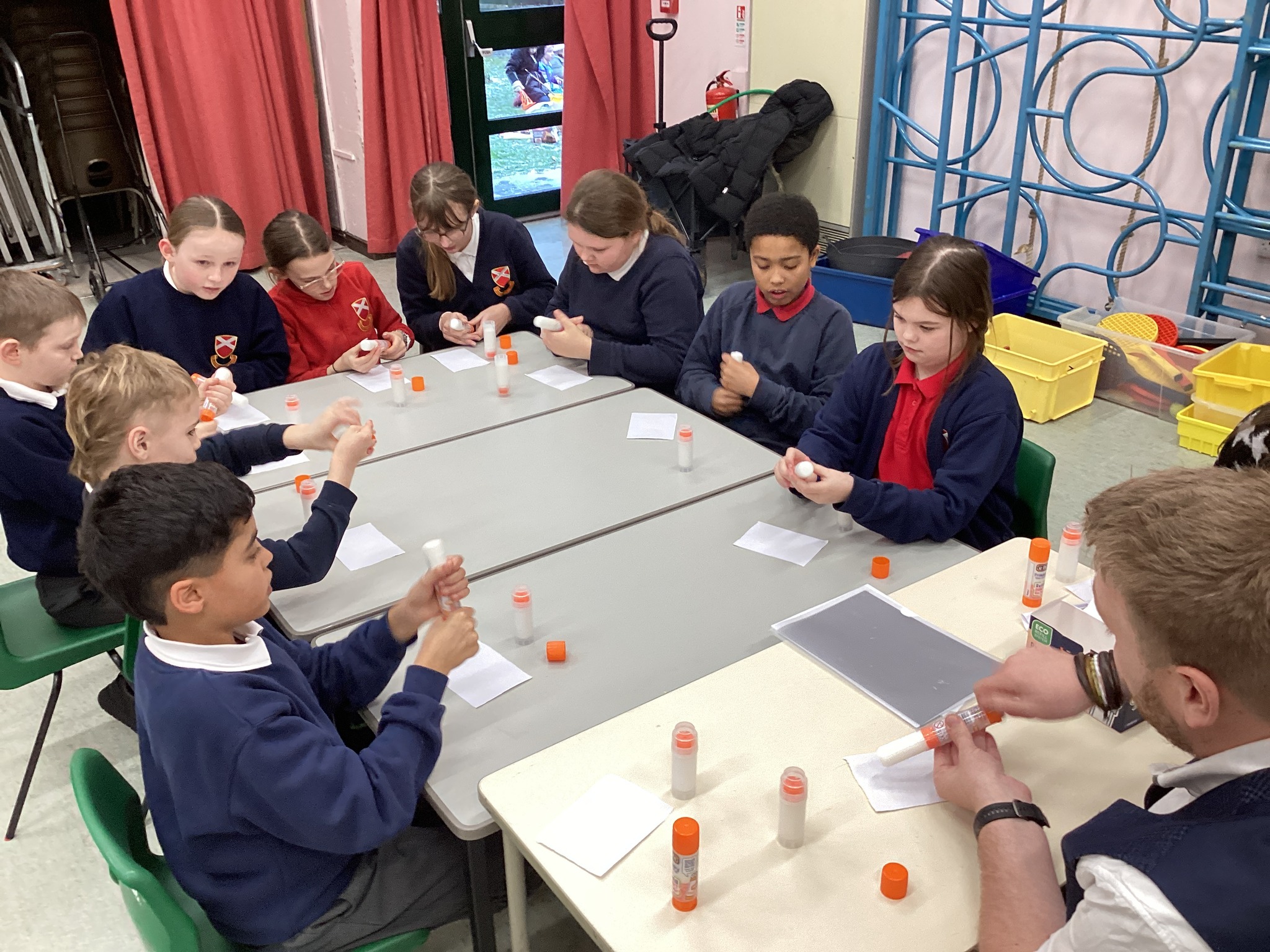 Image of ECO Ambassadors Learn About Sustainable Glue Use at Blessed John Duckett Catholic Primary School in Tow Law