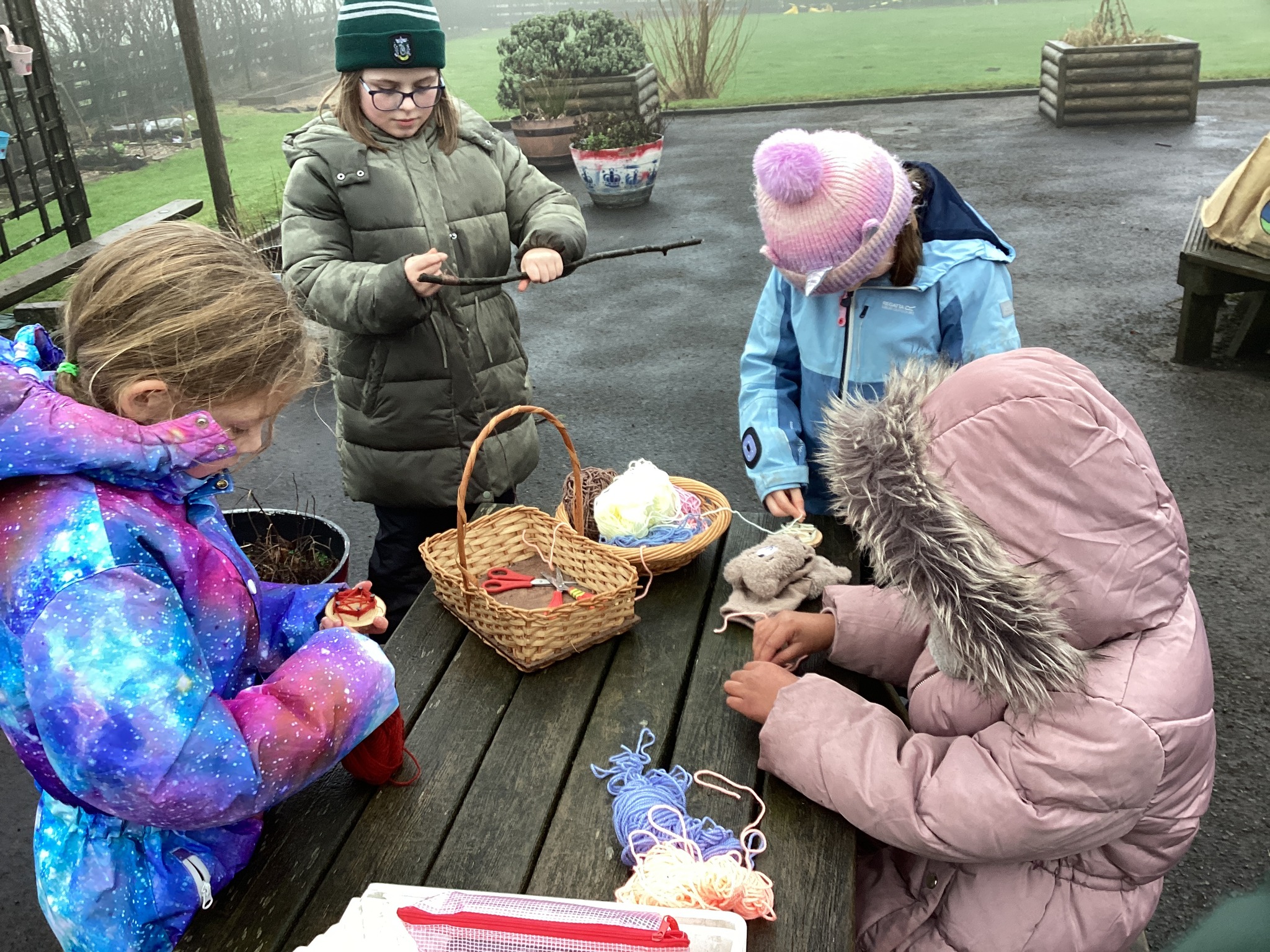 Forest School in Tow Law, County Durham
