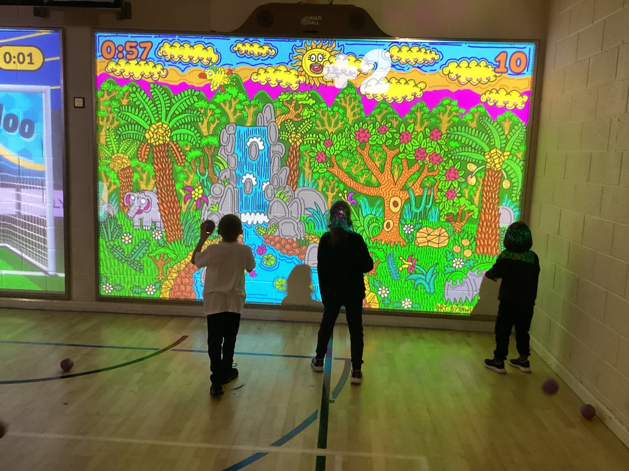 Tow Law Community Centre brand-new interactive screens