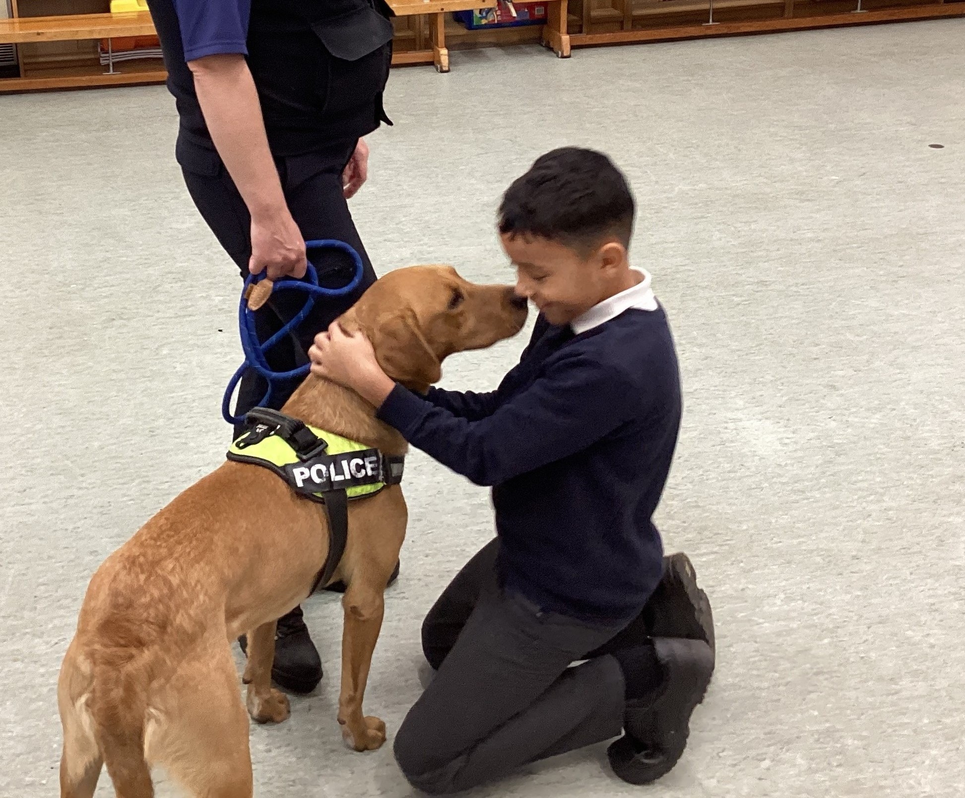 Image of A Visit from the Police and Ben the Puppy