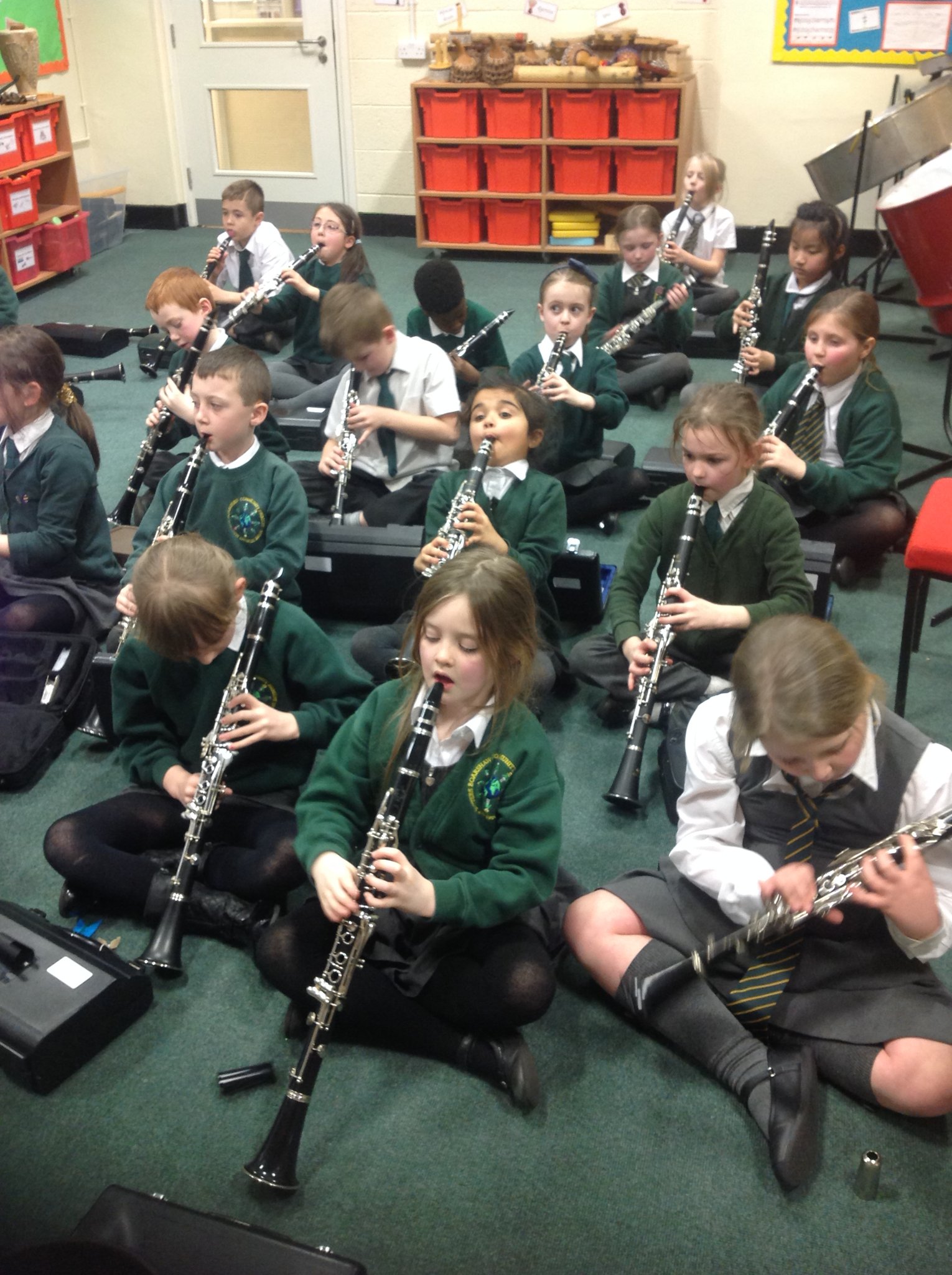 Image of Clarinet Practise