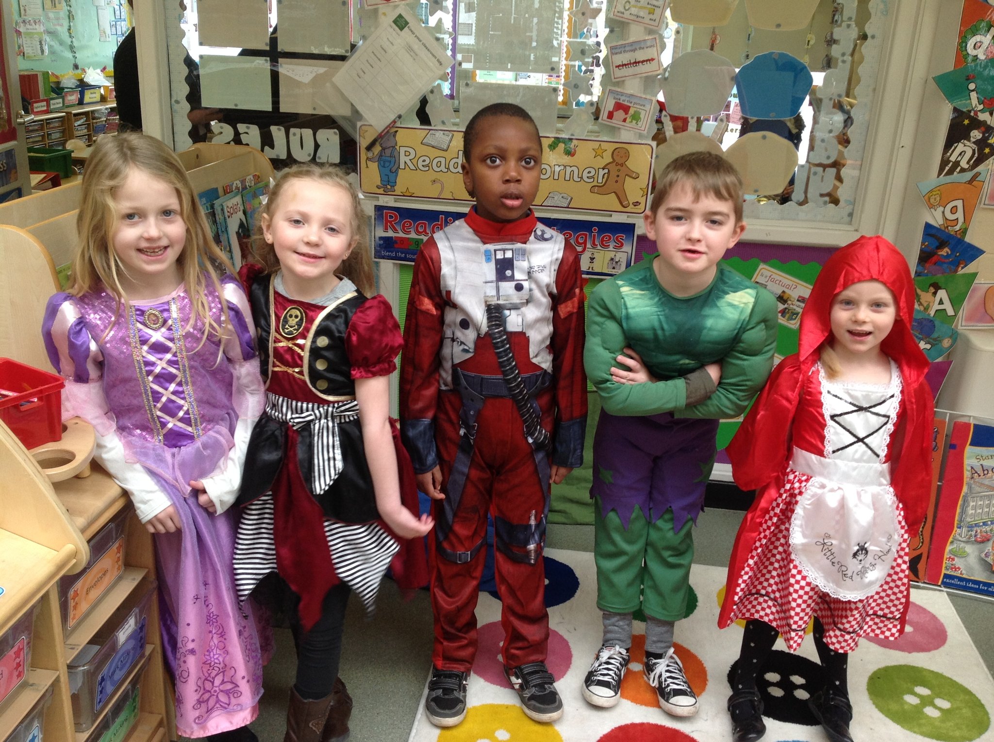 Image of Year 1 Celebrate World Book Day 2018