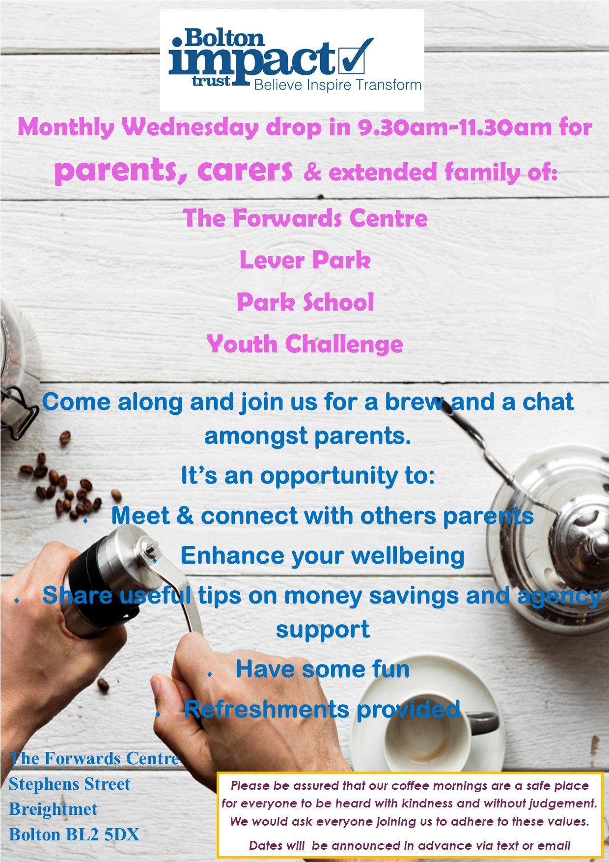 Image of Coffee Morning Drop In