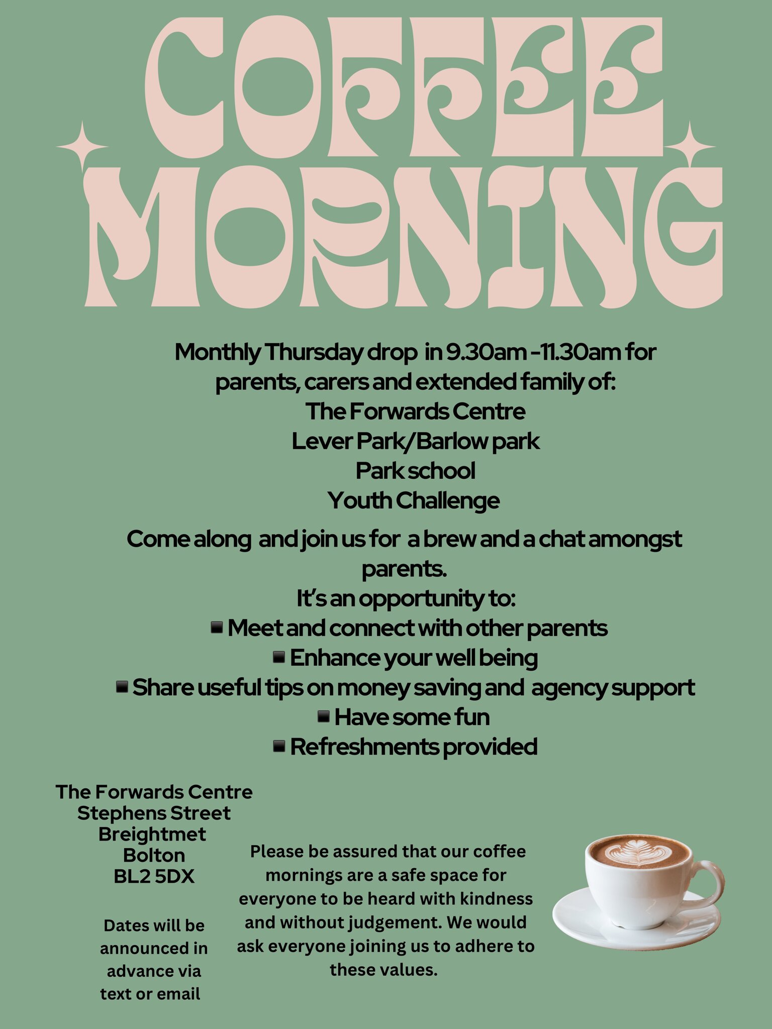 Image of Coffee Morning Drop In