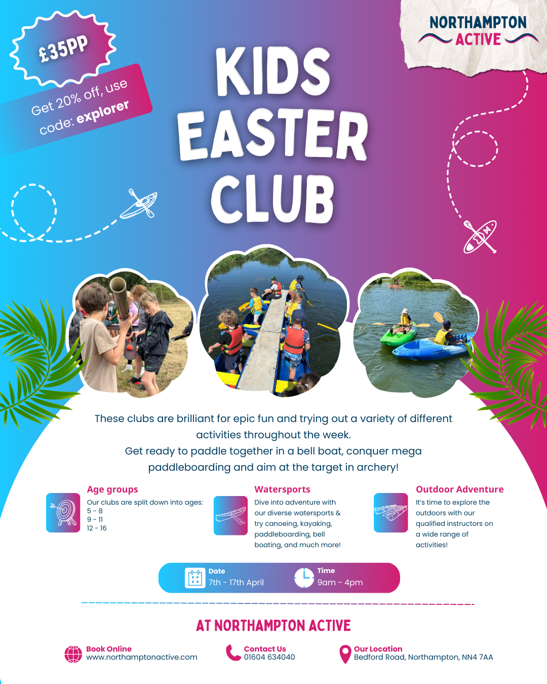 Image of Flyer for Northampton Active