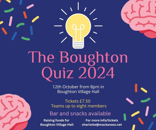 Image of Boughton Village Quiz