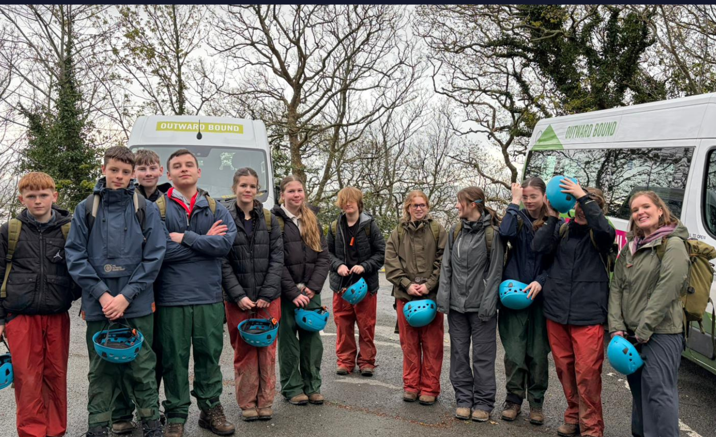 Image of Our Y8 and Y9 school trip to Aberdovey is officially underway!