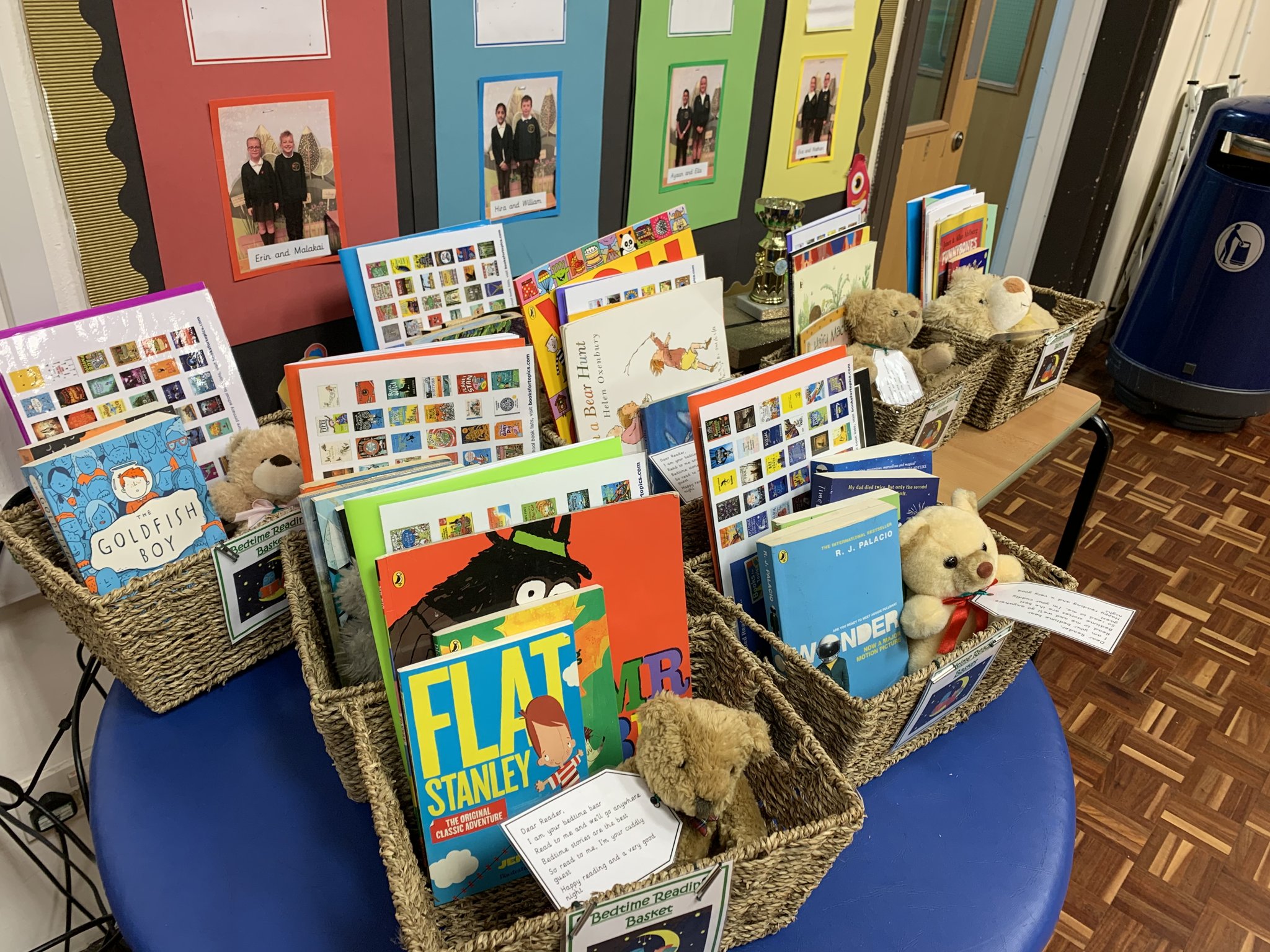 Image of Bedtime reading bears ready for going home