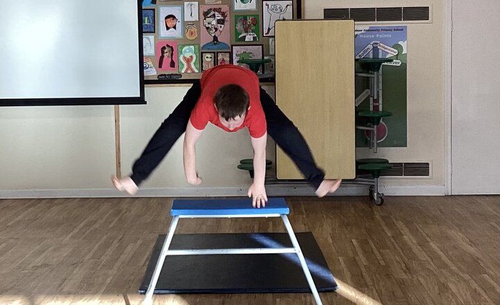 Image of Year 6 Gymnastics: Developing Skills Through Apparatus Work