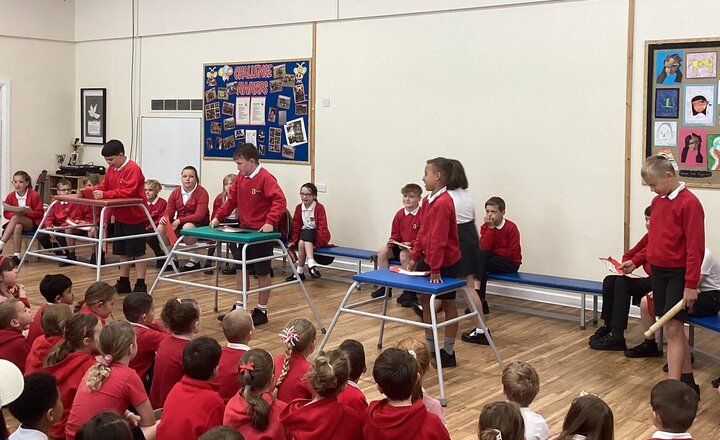 Image of Year 5 Shine in their Learning Showcase
