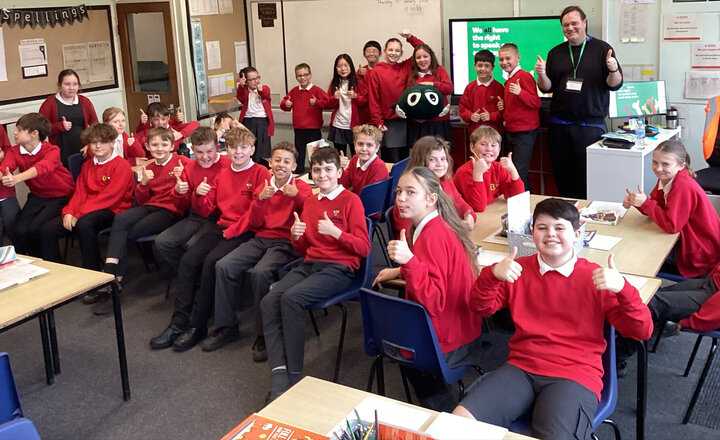 Image of Year 6 Take Part in NSPCC Speak Out Stay Safe Workshop