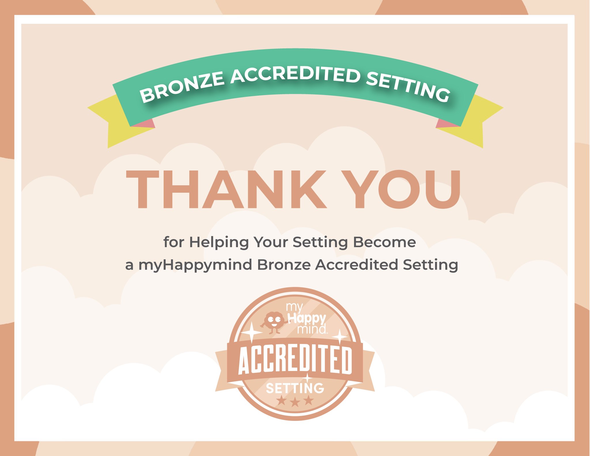 Image of myHappymind Bronze Award