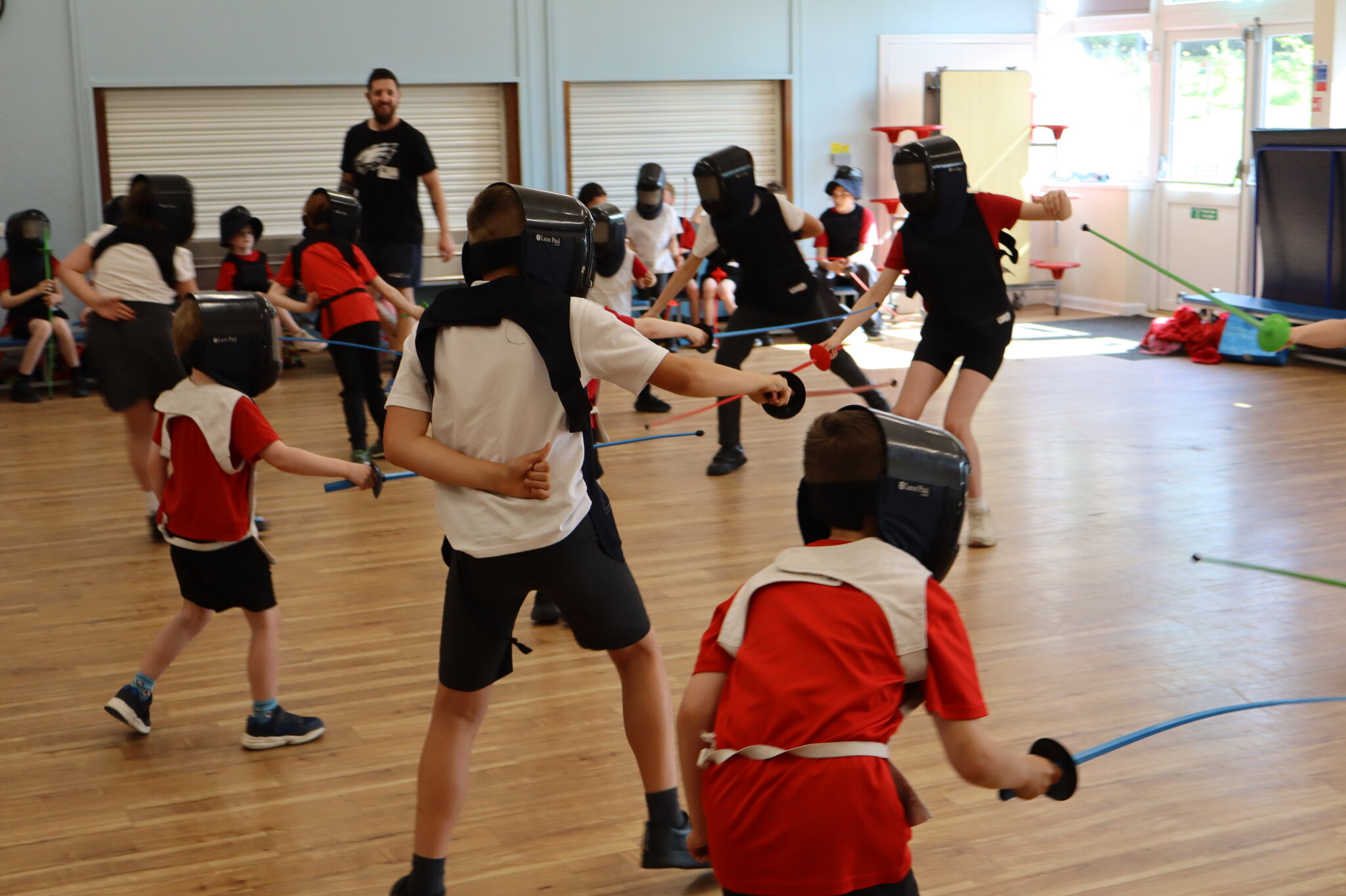 Image of New Fencing Club Off to a Great Start!