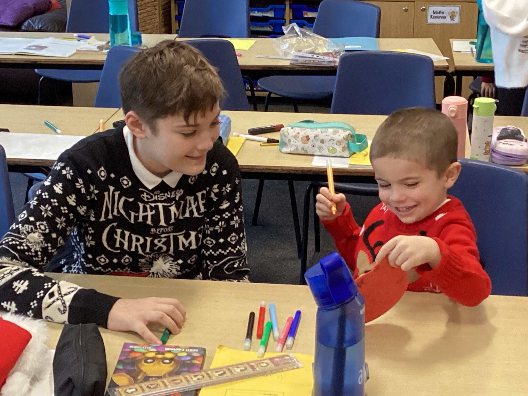 Image of Reception and Year 6 Enjoy a Week of Festive Fun and Friendship