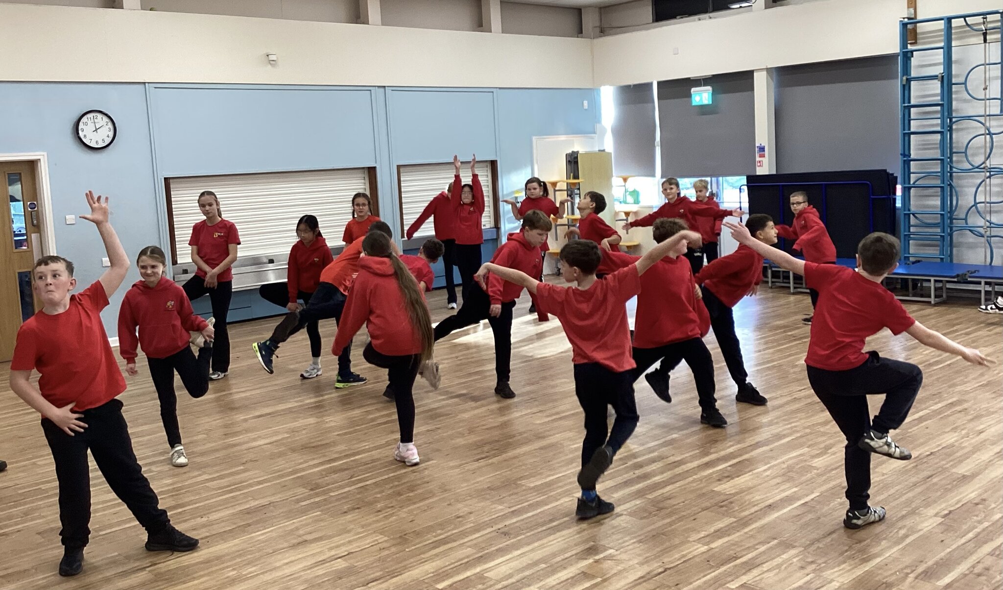 Image of Year 6 Embrace Creative Movement in PE