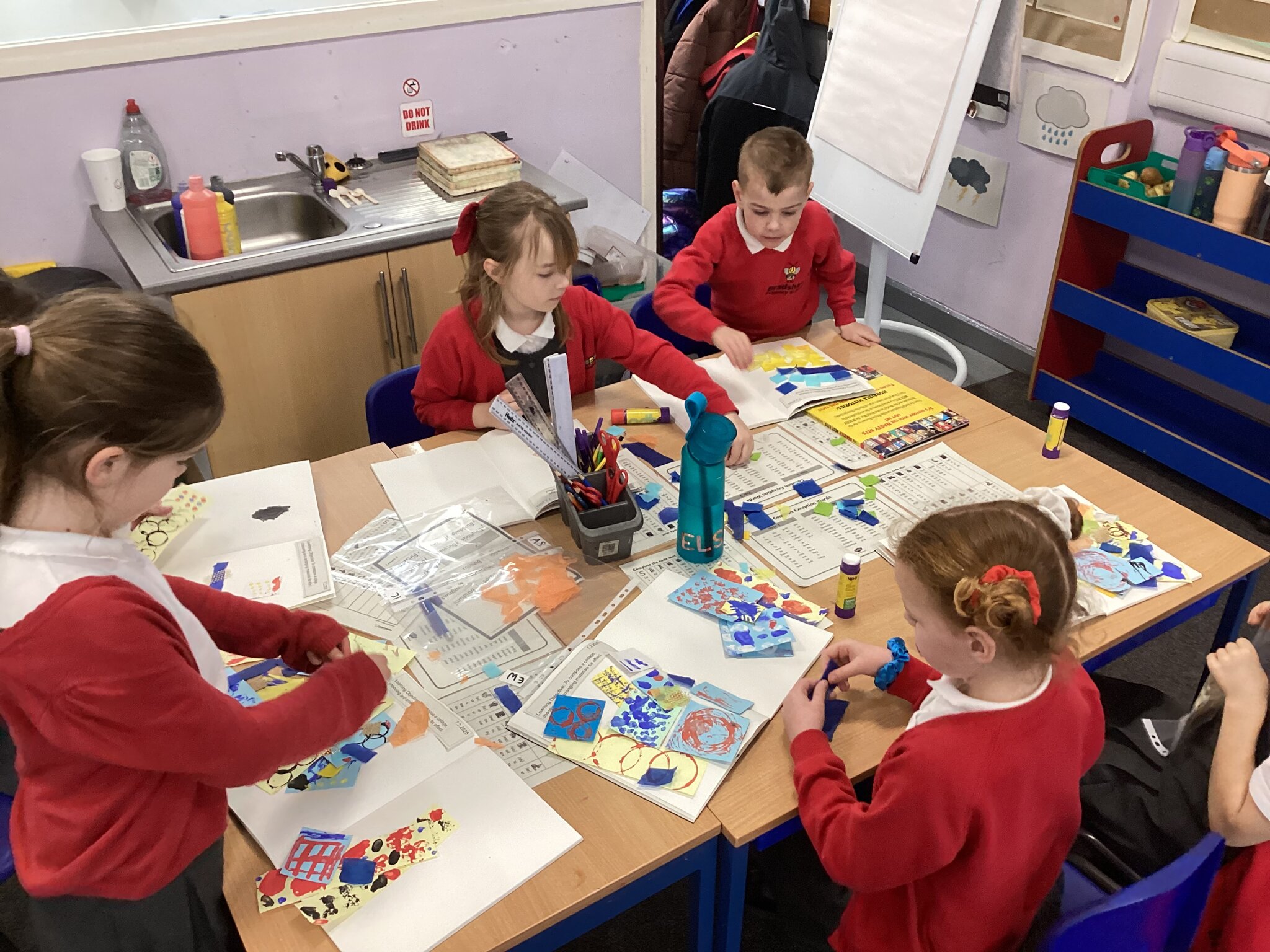 Image of Year 2 Get Creative with 'Life in Colour' Collages