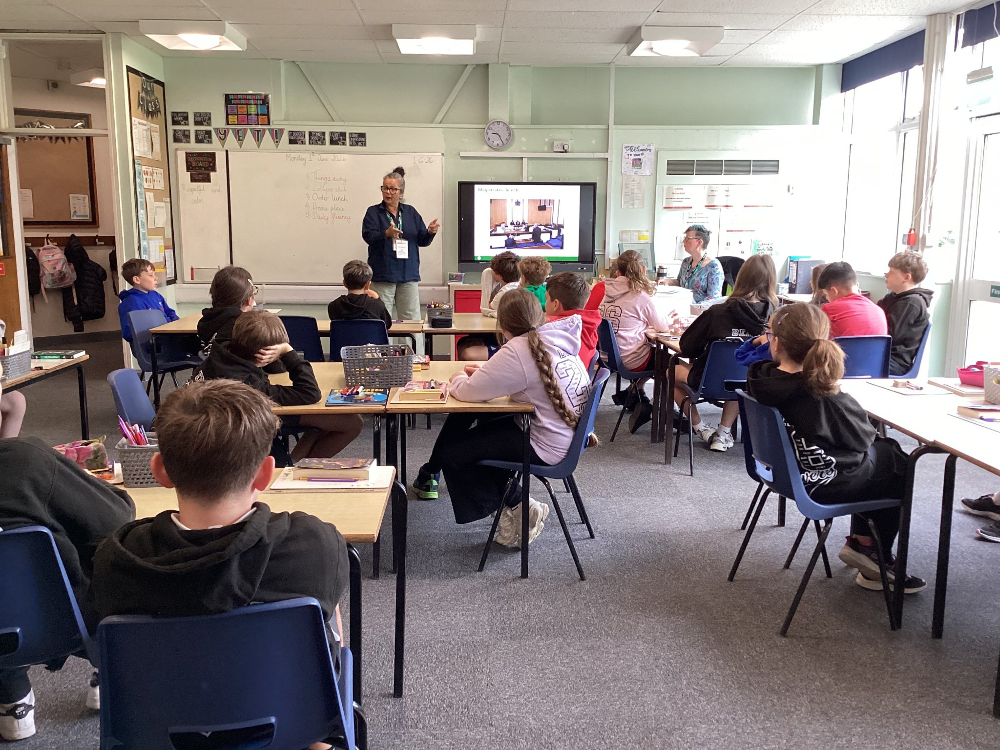 Image of Magistrates Visit Inspires Year 6