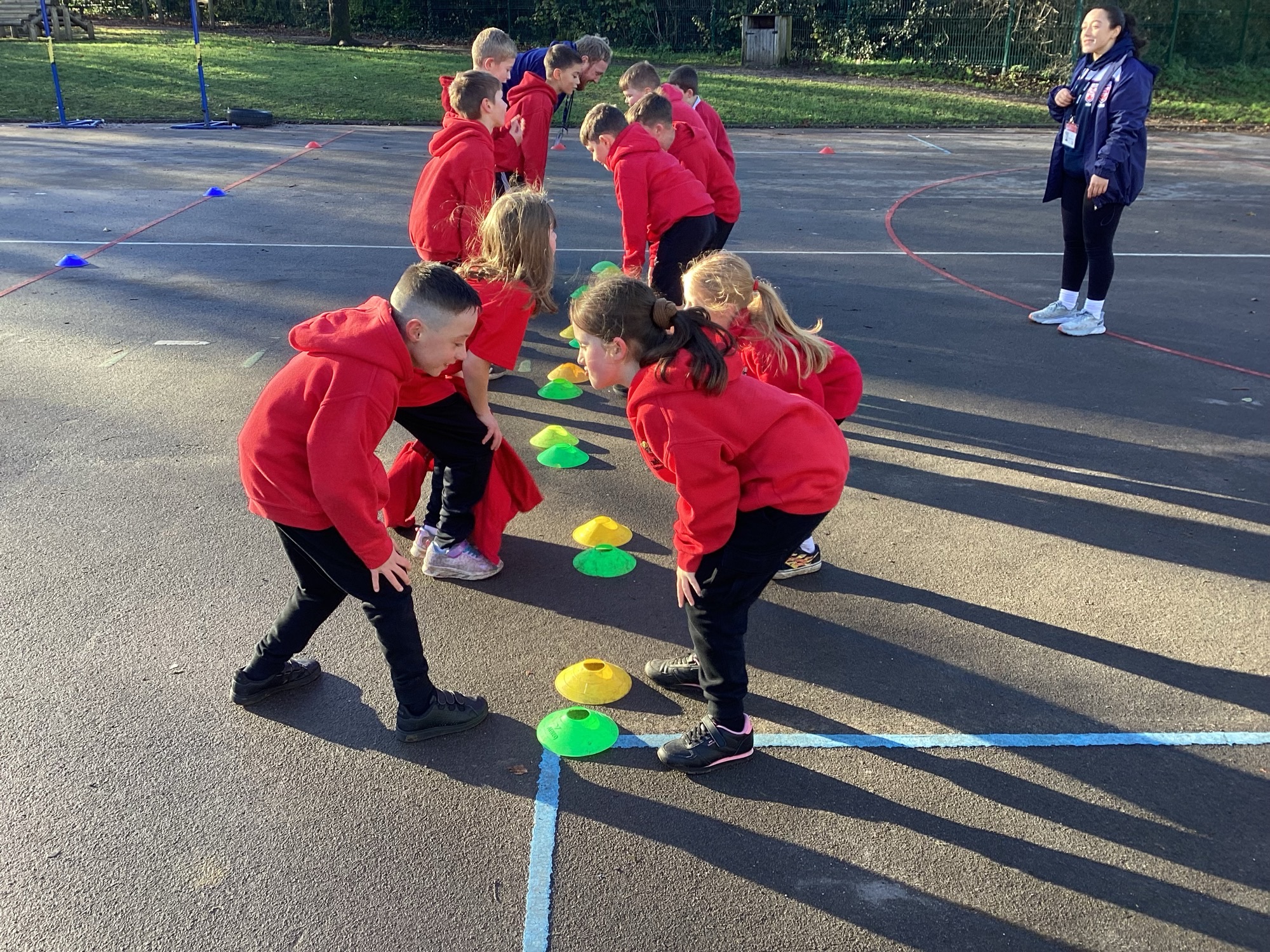 Image of Year 4 Enjoy a Rugby Skills Session with Warrington Wolves