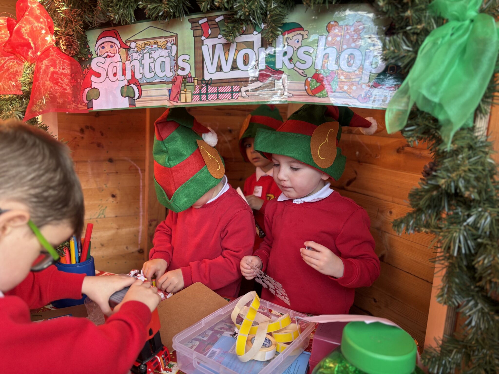 Image of Reception’s Magical Elf Workshop!