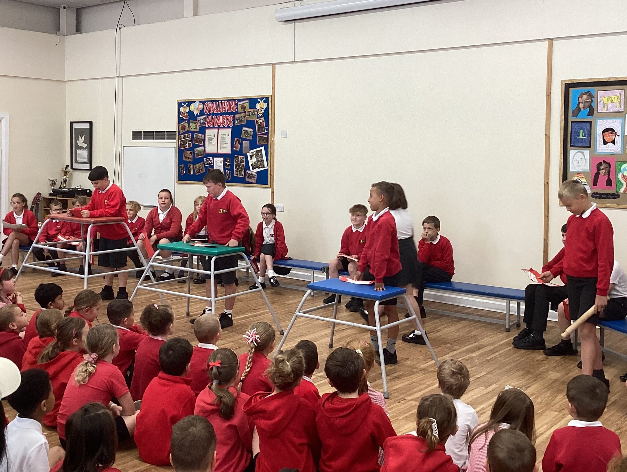 Image of Year 5 Shine in their Learning Showcase