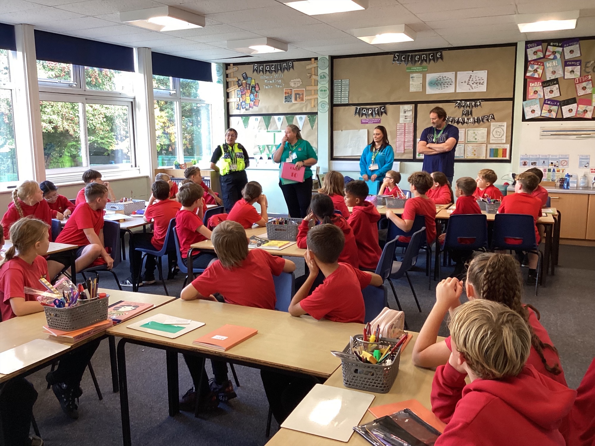 Image of Year 6 took part in an exciting and thought-provoking workshop this week!