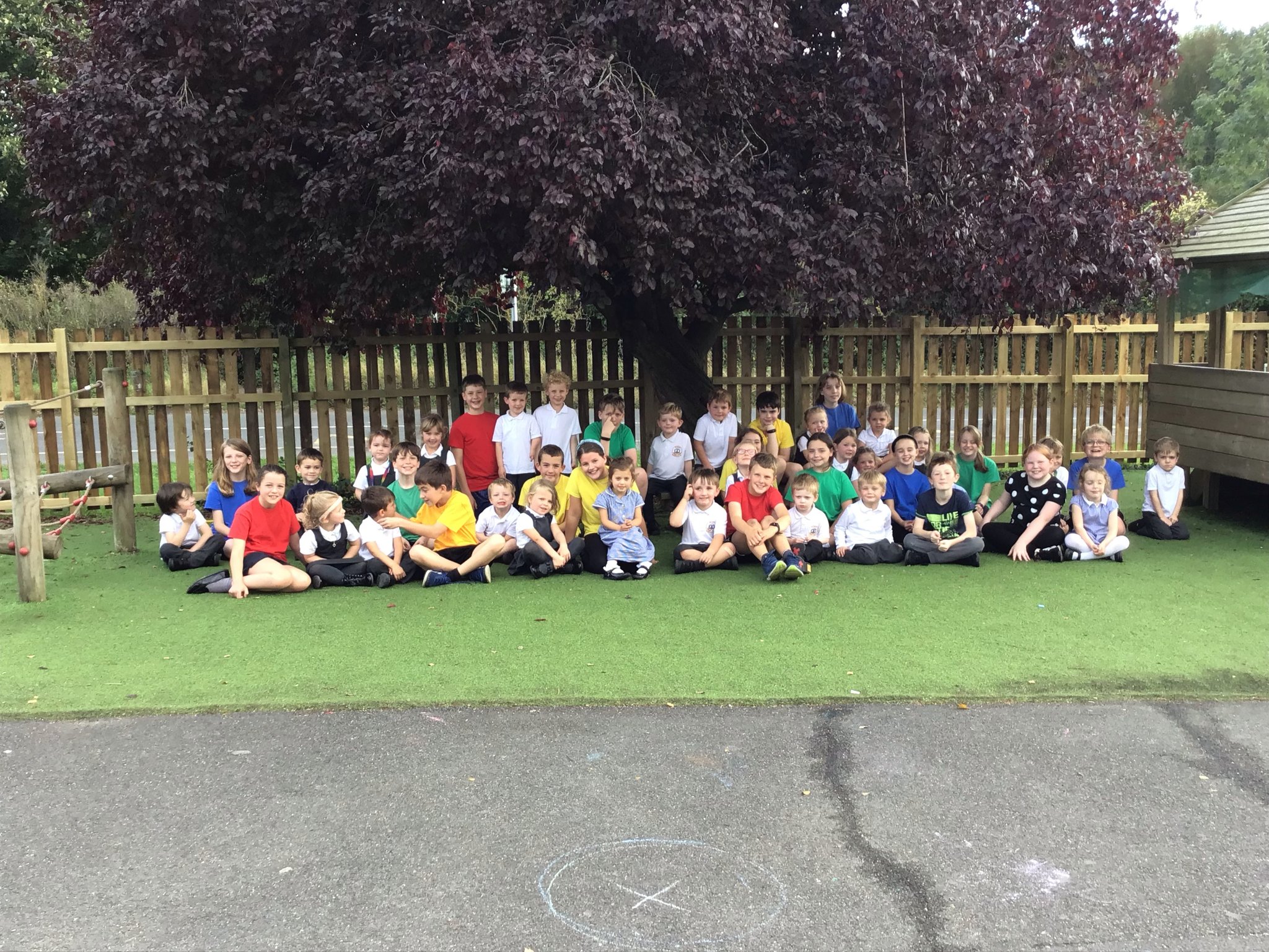 Image of Reception meet their new buddies!