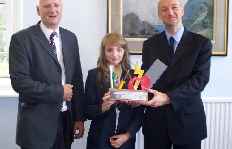 Image of Year 9 Technology Award June 2009