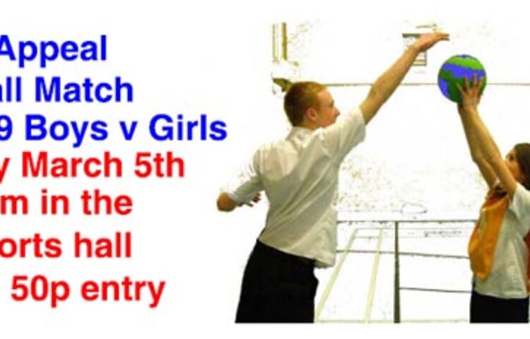 Image of Year 9 Charity Netball Match March 2010