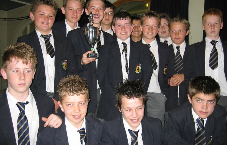 Image of BRGS ARE UNDER 13s ROSSENDALE CUP CHAMPIONS (May 2005)