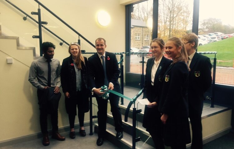 Image of Copley Maths Suite Officially Opened