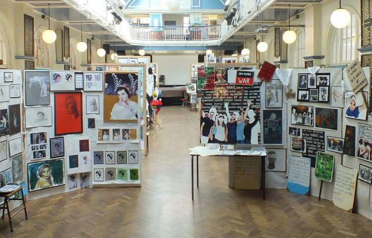 Image of A Level Art Exhibition 2015