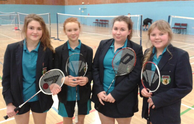 Image of Badminton Squad Enjoy County Success