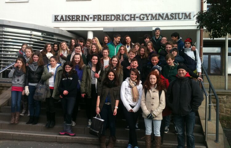 Image of German Exchange Visit